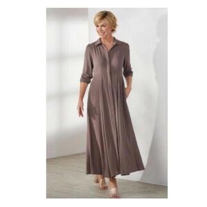 NWOT Soft Surroundings Laurel Shirtdress